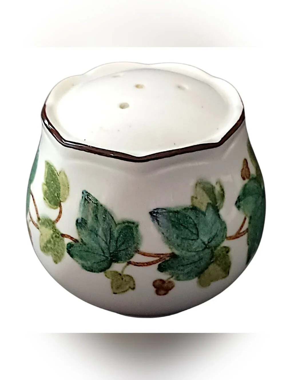 Nikko Greenwood Ivy SINGLE Salt Pepper Shaker Japan Casual‎ Living Replacement